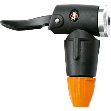 F26 Compressor, Pump for Bicycle Tyres, Compressed Air with Pressure Gauge, SKS Head for AV Car Valve, SV French/Sclavere Valve, DV Dunlop Blitz Valve