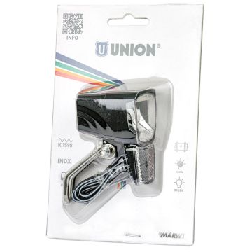 LED KOPLAMP UNION 4276 • NAAFDYNAMO • ZWART