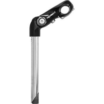 STUURPEN ERGOTEC • 22.2MM • 300/90MM • VERSTELBAAR • ZWART / RVS