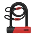 Beugelslot ABUS Ultimate 420K/150HB140 + slothouder USH + Cobra Ø10MM / 120CM